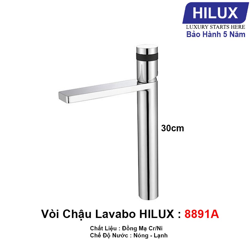 Vòi lavabo Hilux HL8891A 1 lỗ cao